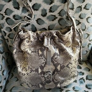 Botkier python shoulder handbag.